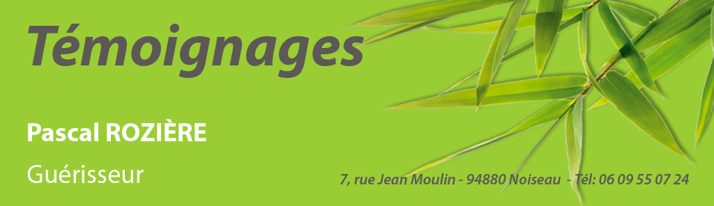 bandeau témoignages